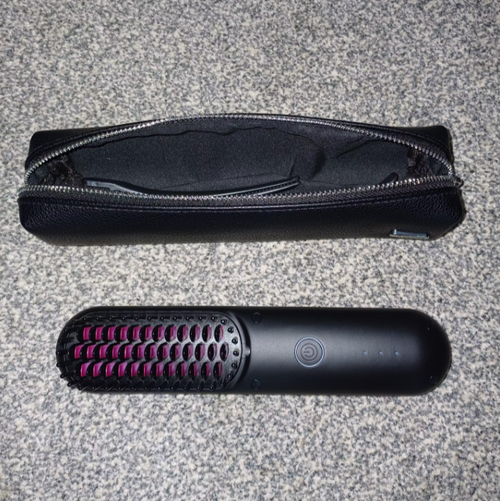 Étui De Voyage En Cuir Premium Pour Brosse