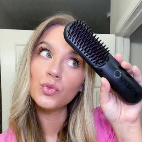 brosse-chauffante-sans-fil-luvera-quebec-avis-luvera-brosse