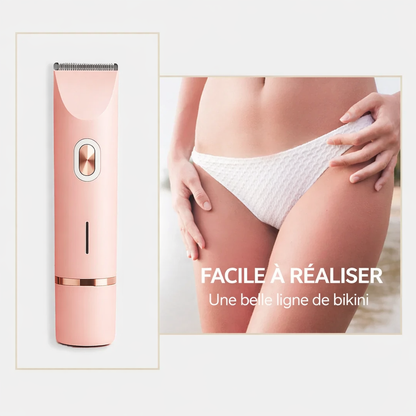 Tondeuse bikini 2 en 1 sans douleur