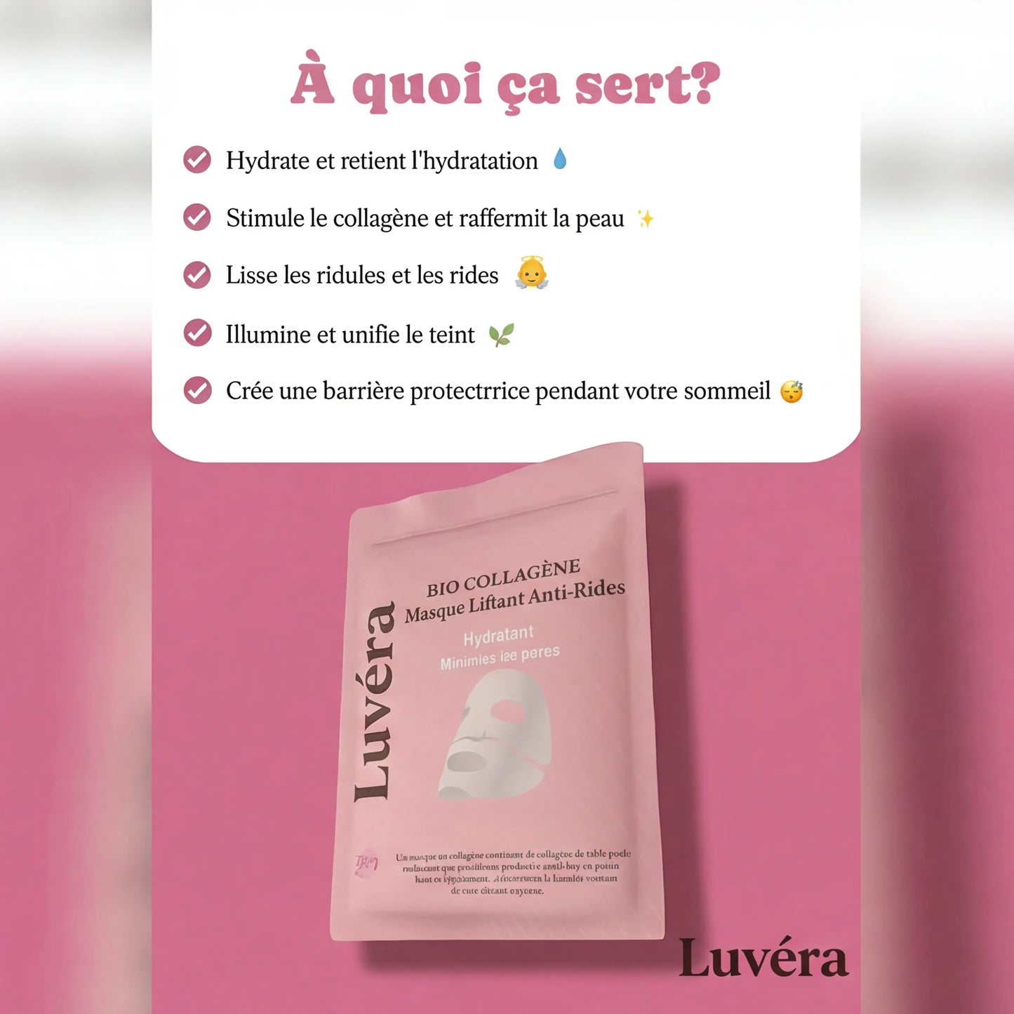Masque Bio-Collagène Luvéra